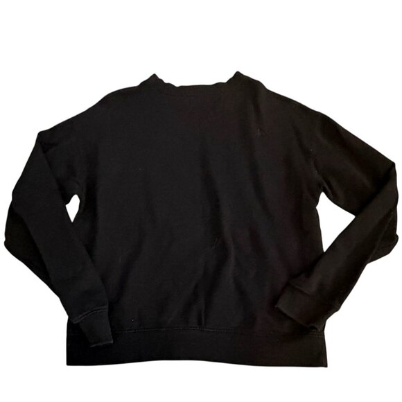 H&M Disney Womens Mickey Mouse Crew Neck Sweatshirt-Black-S-GUC - Picture 5 of 5